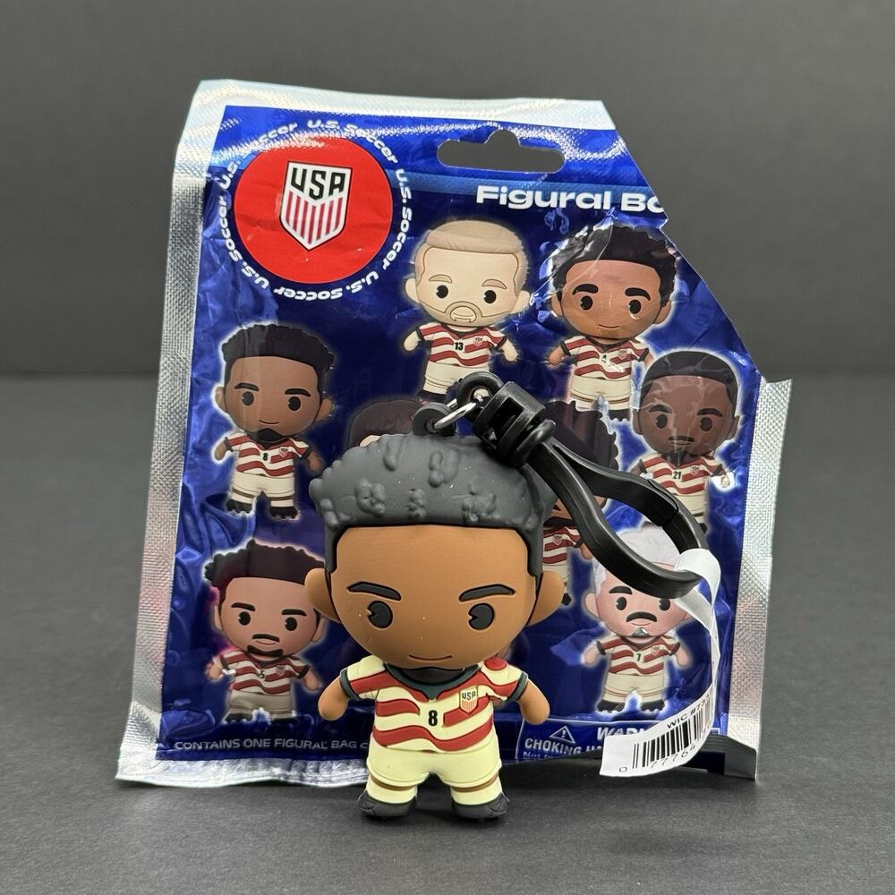 2026 Monogram US Soccer Men's National Team Weston McKennie Bag Clip Keychain